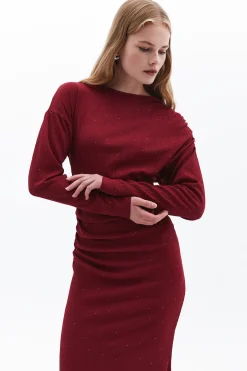 Vestido largo pedrer&iacute;a