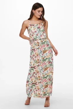 Vestido largo tirantes