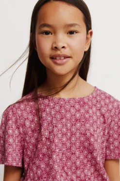 Vestido manga corta IKAT ni&ntilde;a