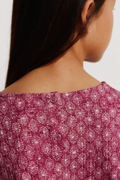 Vestido manga corta IKAT ni&ntilde;a