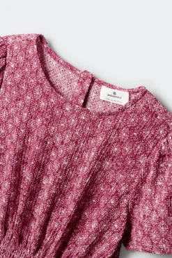 Vestido manga corta IKAT ni&ntilde;a