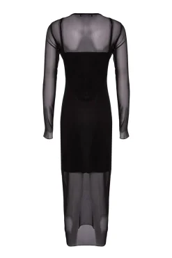 Vestido midi ajustado