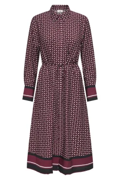 Vestido midi camisero