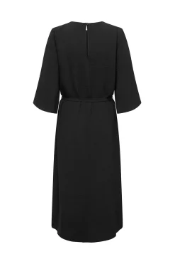 Vestido midi manga 3/4