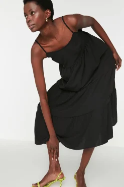 Vestido midi tirantes