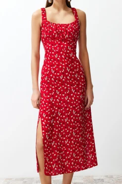 Vestido midi tirantes