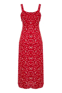 Vestido midi tirantes