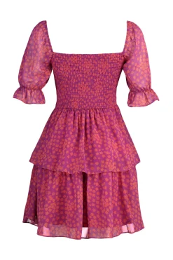 Vestido mini con escote