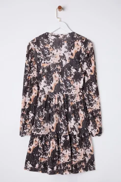 Vestido mini con volantes