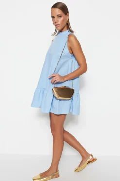 Vestido mini sin mangas