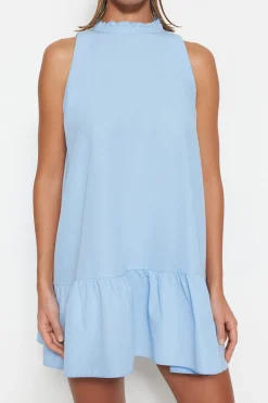 Vestido mini sin mangas