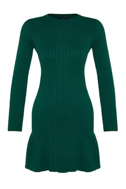 Vestido plisado mini