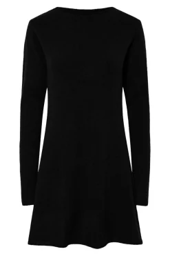 Vestido punto corto b&aacute;sico