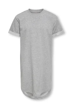 Vestido tipo camiseta de manga corta