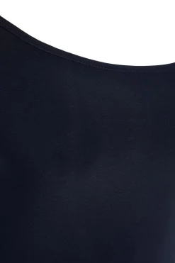 Vestido tubo de punto largo