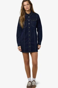 Vestido vaquero corto