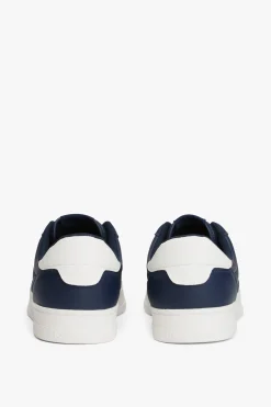 Zapatilla Tommy Jeans azul marino con bandera