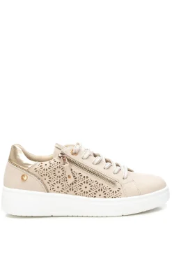 Zapatilla Troquelado Cremallera