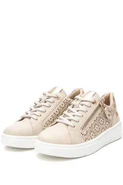 Zapatilla Troquelado Cremallera