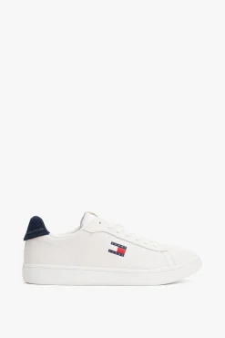 Zapatillas blancas con bandera de Tommy Jeans