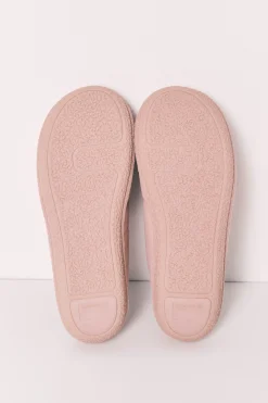 Zapatillas casa acolchadas rosa