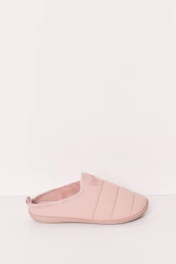 Zapatillas casa acolchadas rosa