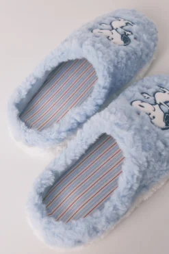 Zapatillas casa cerradas borreguito Snoopy