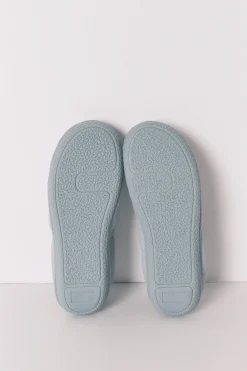 Zapatillas casa mocas&iacute;n azul