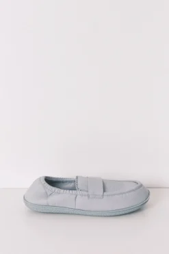 Zapatillas casa mocas&iacute;n azul