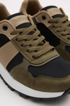 Zapatillas casual combinada