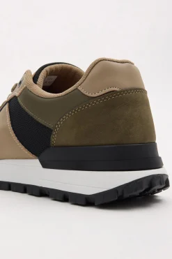 Zapatillas casual combinada