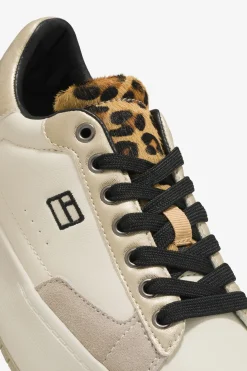 Zapatillas Court con estampado de leopardo