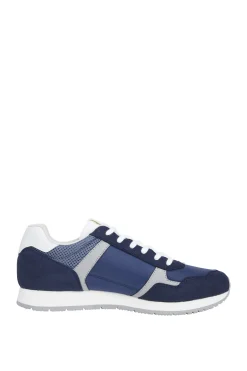 Zapatillas de hombre en color azul marino co bandera de Tommy Jeans.