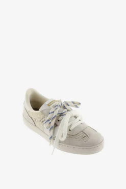 Zapatillas tipo malla piezas serraje