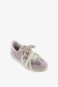 Zapatillas tipo malla piezas serraje