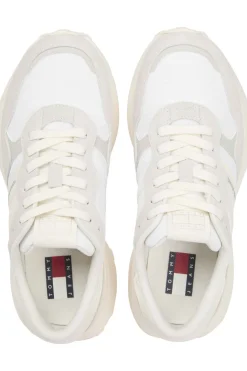 Zapatillas Tommy Jeans blanco con logo lateral