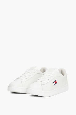 Zapatillas Tommy Jeans blancas con logo bandera