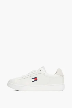 Zapatillas Tommy Jeans blancas con logo bandera